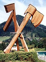 Zunftzeichen der Zimmerer